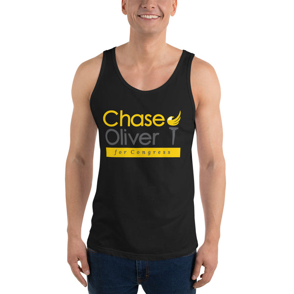 Chase Oliver for Congress Unisex Tank Top - Proud Libertarian