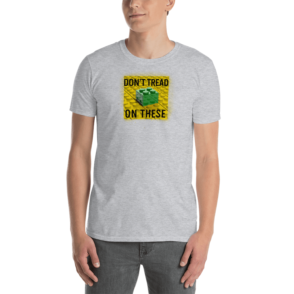 Don't Tread on These Bricks Short-Sleeve Unisex T-Shirt - Proud Libertarian - Proud Libertarian