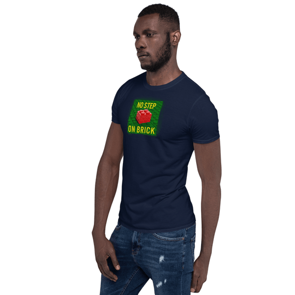 No Step on Brick (Don't Tread) Short-Sleeve Unisex T-Shirt - Proud Libertarian - Proud Libertarian