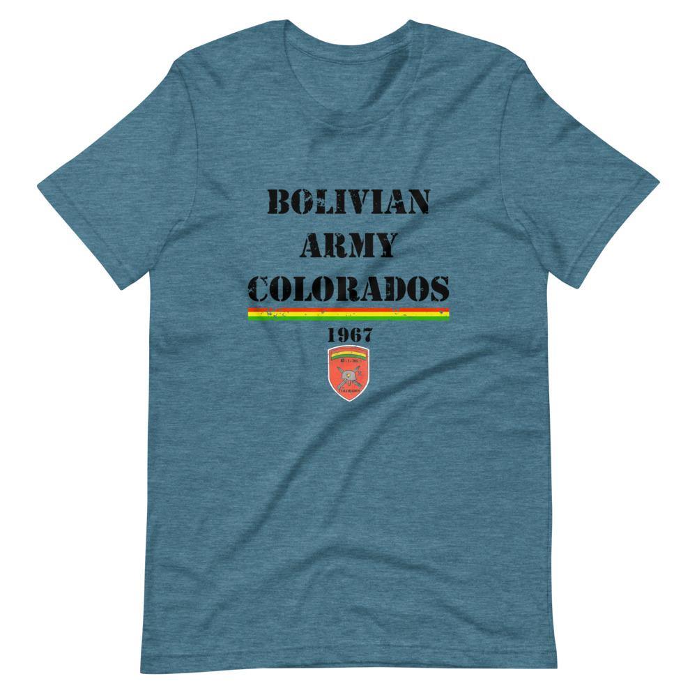 Bolivian Army 1967 Short-Sleeve Unisex T-Shirt - Proud Libertarian - Libertarian Frontier