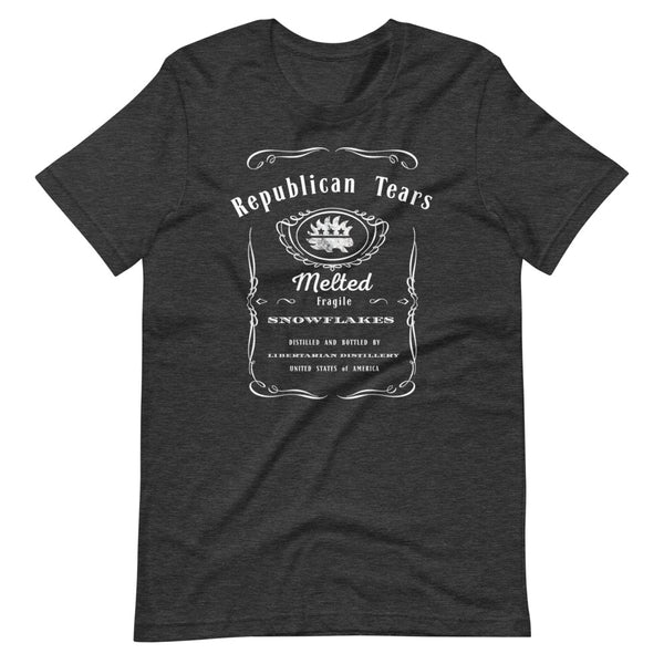 Republican tears Short-Sleeve Unisex T-Shirt - Proud Libertarian - Proud Libertarian