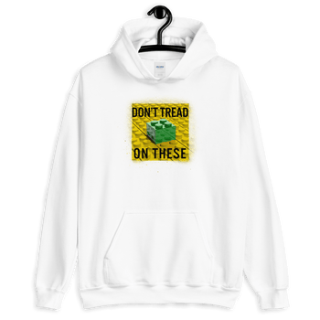 Don't Tread on These Bricks Unisex Hoodie - Proud Libertarian - Proud Libertarian
