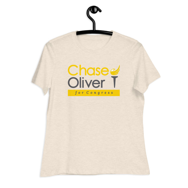 Chase Oliver for Congress Women's Relaxed T-Shirt - Proud Libertarian