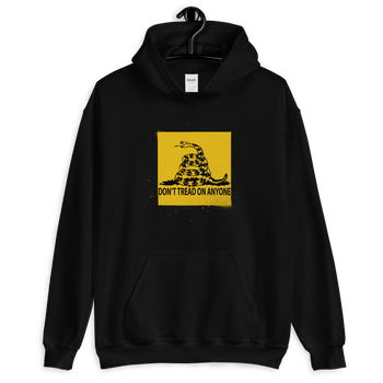 Don't tread on Anyone Unisex Hoodie - Proud Libertarian - Proud Libertarian