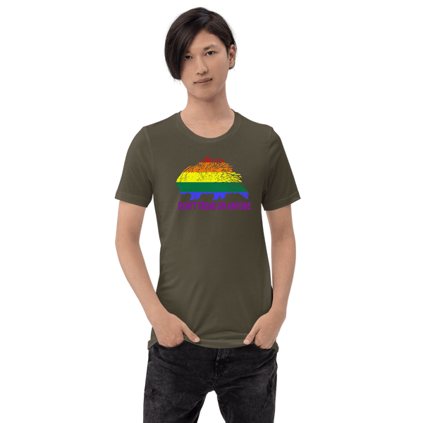 Don't Tread on Anyone LGBTQ SlimFit Unisex T-Shirt - Proud Libertarian - Proud Libertarian