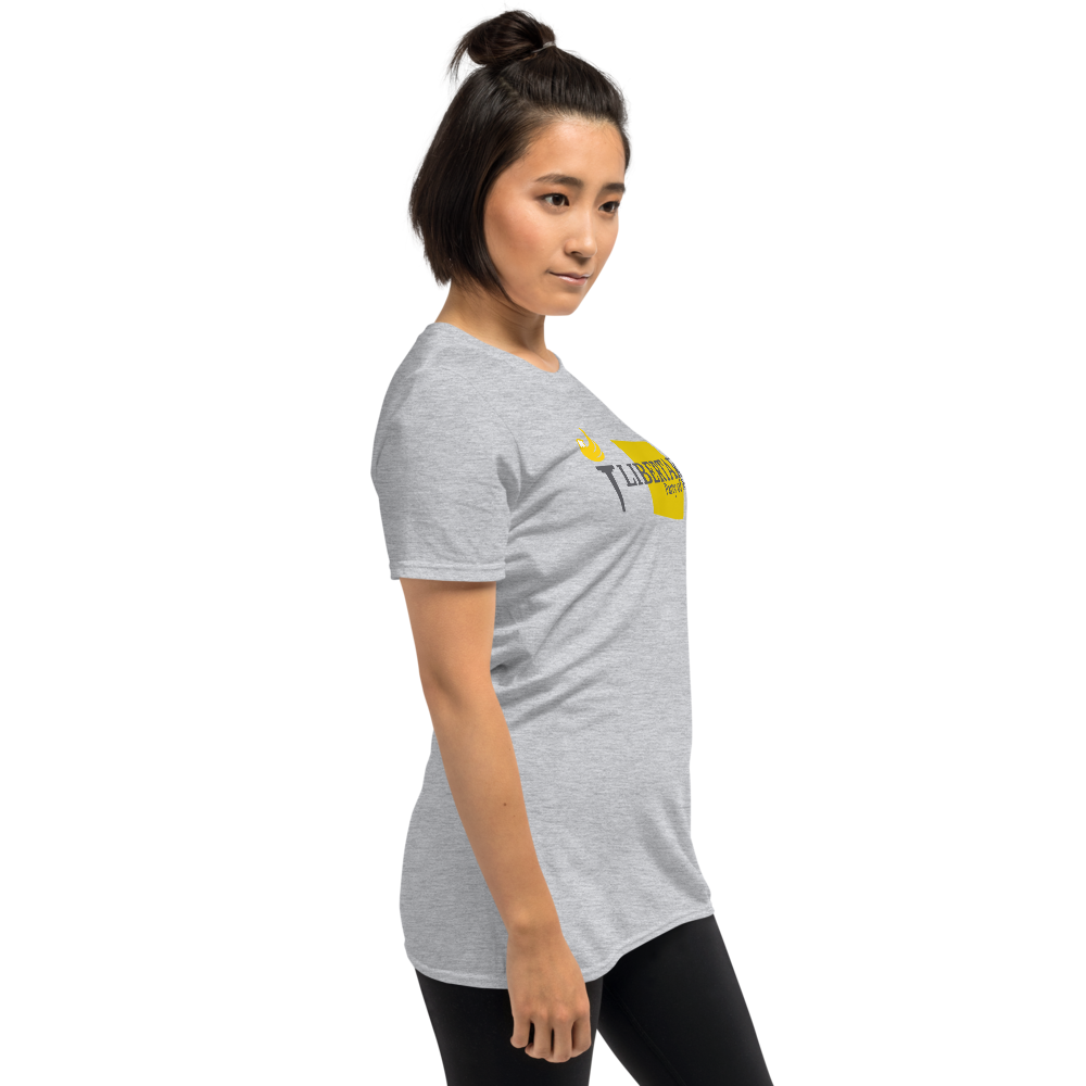 Libertarian Party of Wyoming Short-Sleeve Unisex T-Shirt - Proud Libertarian - Proud Libertarian