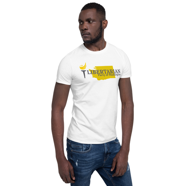 Libertarian Party of Washington Short-Sleeve Unisex T-Shirt - Proud Libertarian - Proud Libertarian