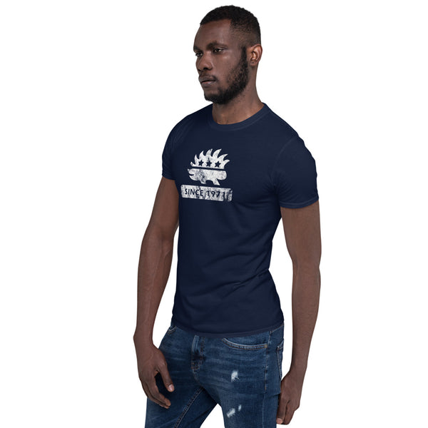 Libertarian Porcupine (Since 1971) Short-Sleeve Unisex T-Shirt - Proud Libertarian - Proud Libertarian