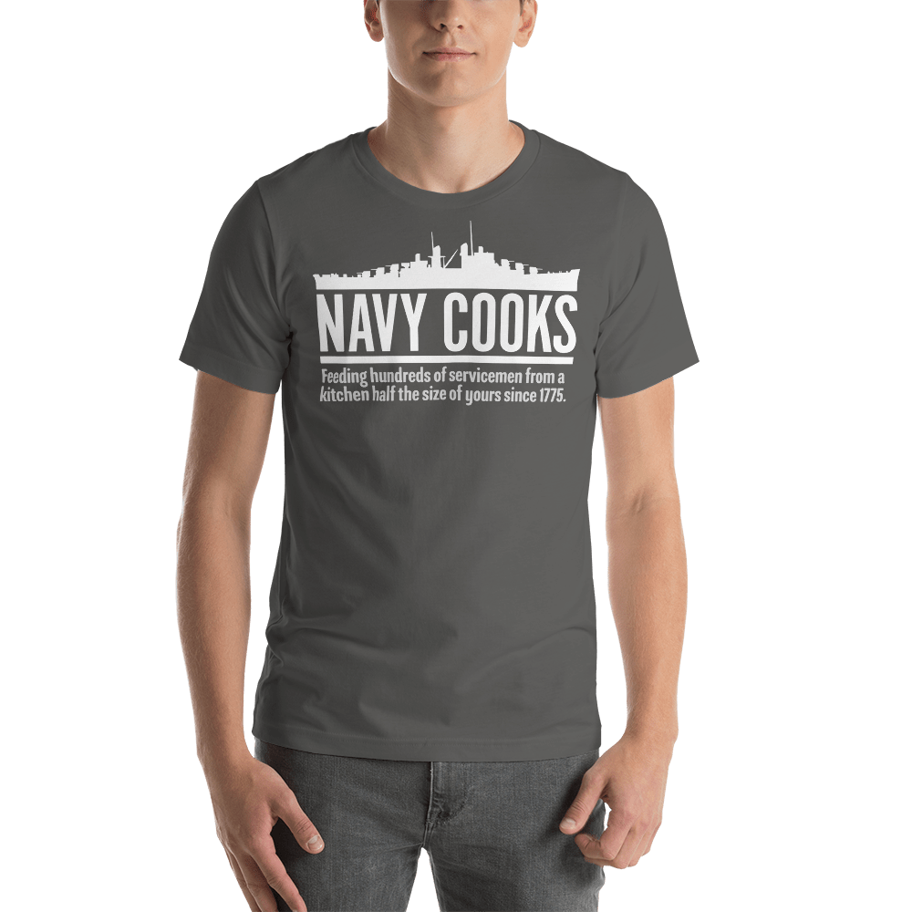 Navy Cooks Short-Sleeve Unisex T-Shirt - Proud Libertarian - Expressman