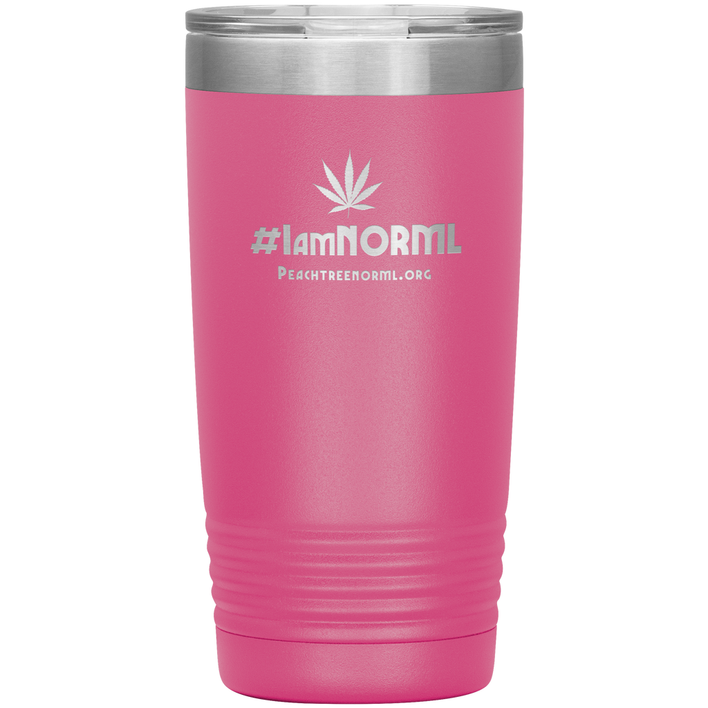 #IAmNORML Tumbler 20z - Proud Libertarian - Peachtree NORML