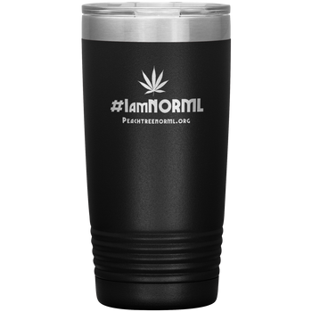 #IAmNORML Tumbler 20z - Proud Libertarian - Peachtree NORML