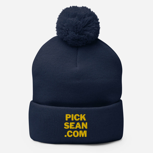 PICKSEAN.COM Pom-Pom Beanie - Proud Libertarian - Pick Sean Thorne