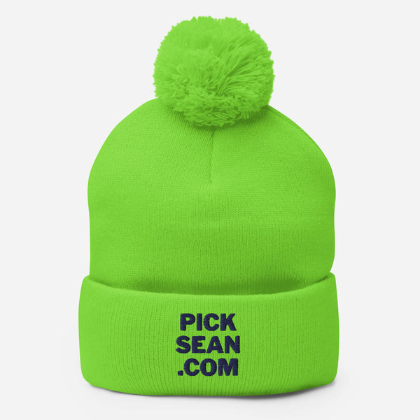 PICKSEAN.COM Pom-Pom Beanie - Proud Libertarian - Pick Sean Thorne