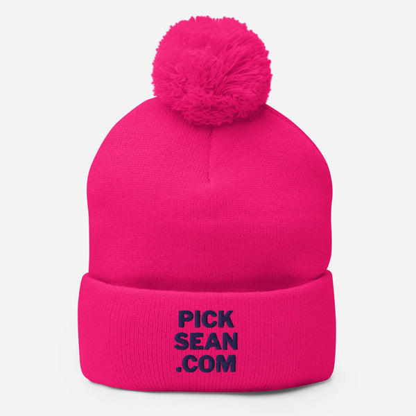 PICKSEAN.COM Pom-Pom Beanie - Proud Libertarian - Pick Sean Thorne