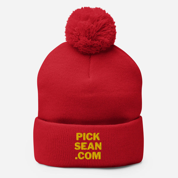 PICKSEAN.COM Pom-Pom Beanie - Proud Libertarian - Pick Sean Thorne