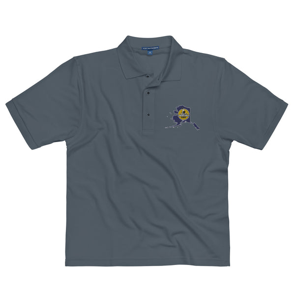 Alaska Libertarian Party Men's Premium Polo - Proud Libertarian - Alaska Libertarian Party