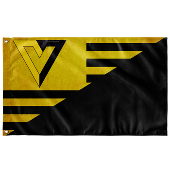 Ancap Voluntaryism Single Sided Wall Flag - 36