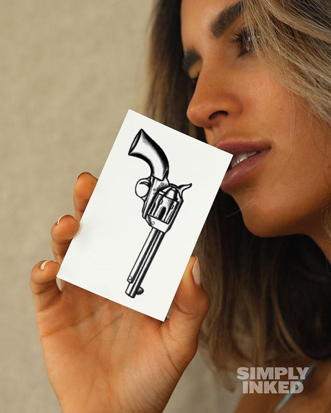 Revolver Tattoo by Simply Inked - Proud Libertarian - Simply Inked