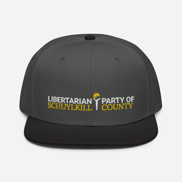 LP Porcupine - Schuylkill County, Pennsylvania Snapback Hat - Proud Libertarian - Proud Libertarian