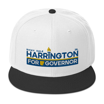 Ricky Harrington for Governor Snapback Hat - Proud Libertarian - Ricky Harrington