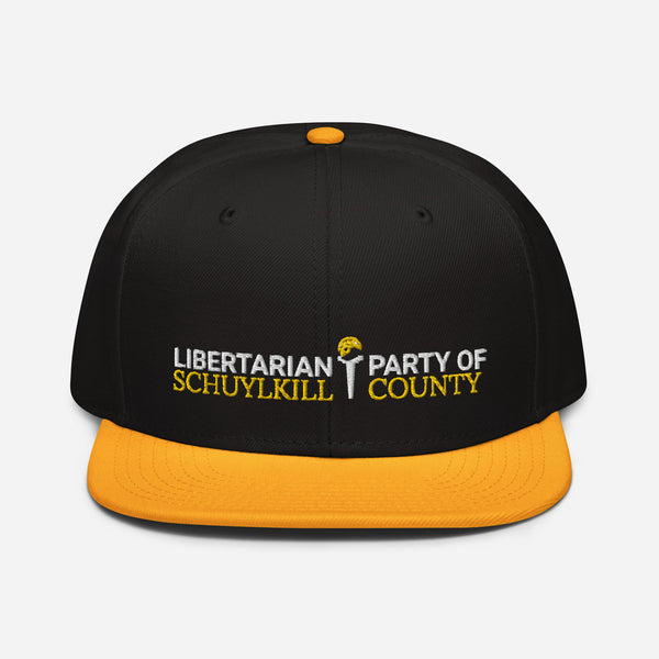 LP Porcupine - Schuylkill County, Pennsylvania Snapback Hat - Proud Libertarian - Proud Libertarian