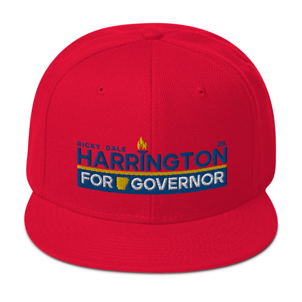 Ricky Harrington for Governor Snapback Hat - Proud Libertarian - Ricky Harrington