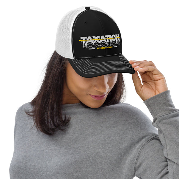 Taxation Funds the Corrupt Trucker Cap - Proud Libertarian - Proud Libertarian