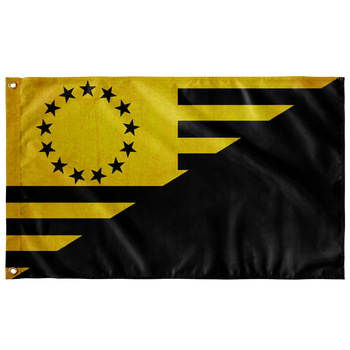 Ancap 13Star Single Sided Wall Flag - 36