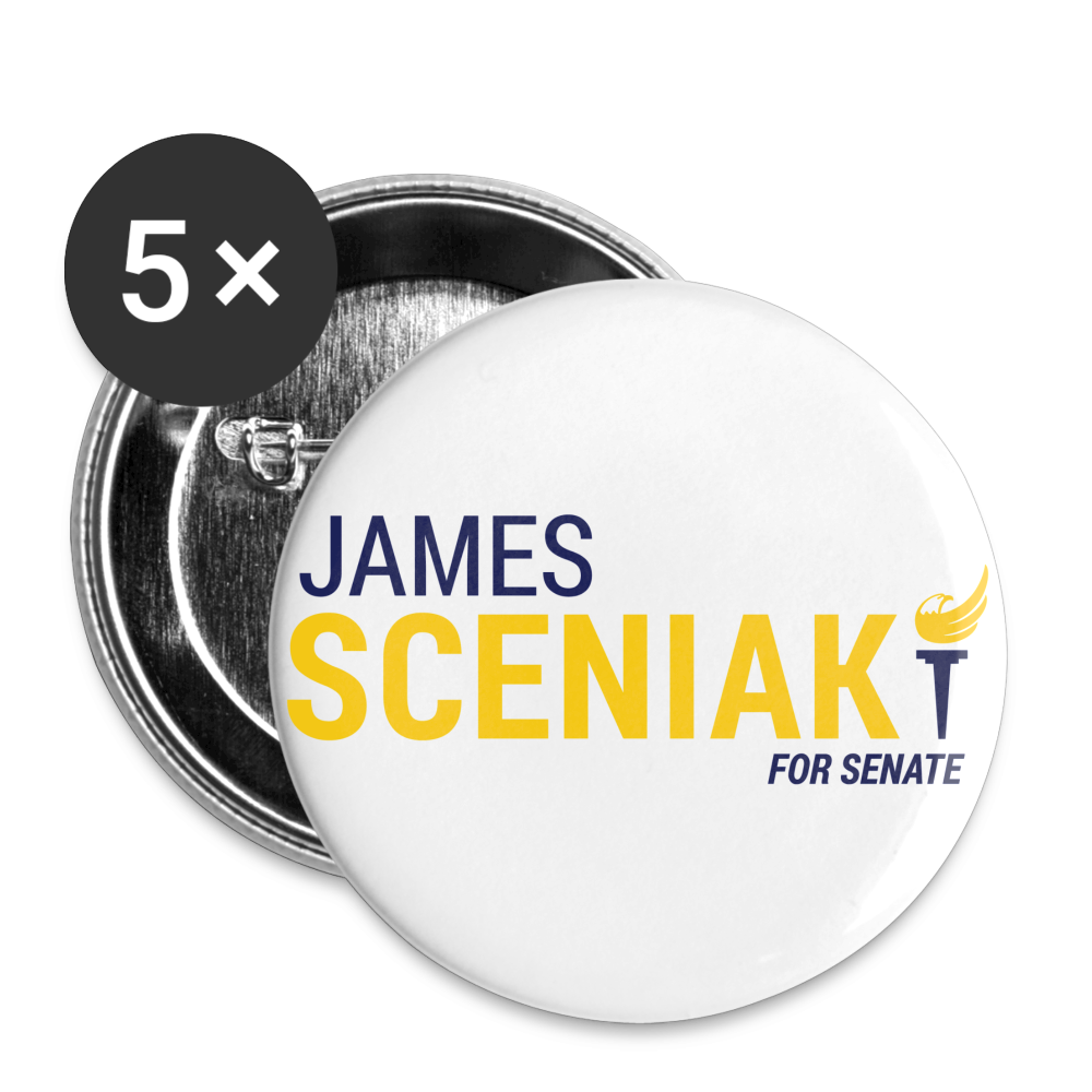 Sceniak for Senate Buttons large 2.2'' (5-pack) - Proud Libertarian - Sceniak for Senate