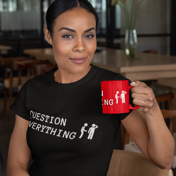 Question Everything Short-Sleeve Unisex T-Shirt - Proud Libertarian - The Brian Nichols Show