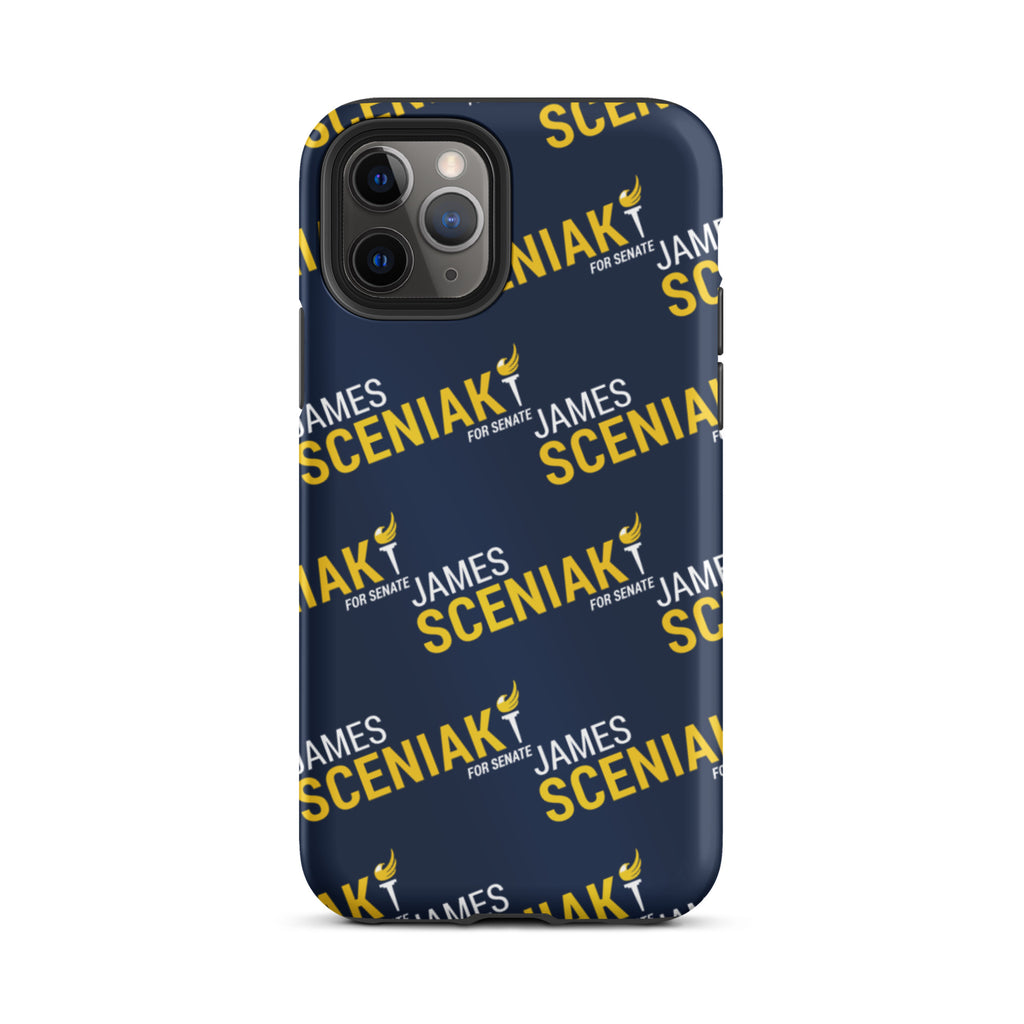 James Sceniak for Senate Tough iPhone case - Proud Libertarian - Sceniak for Senate