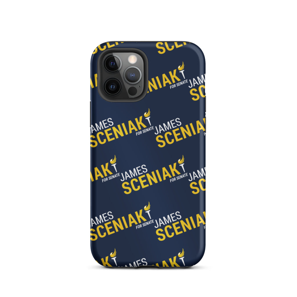 James Sceniak for Senate Tough iPhone case - Proud Libertarian - Sceniak for Senate