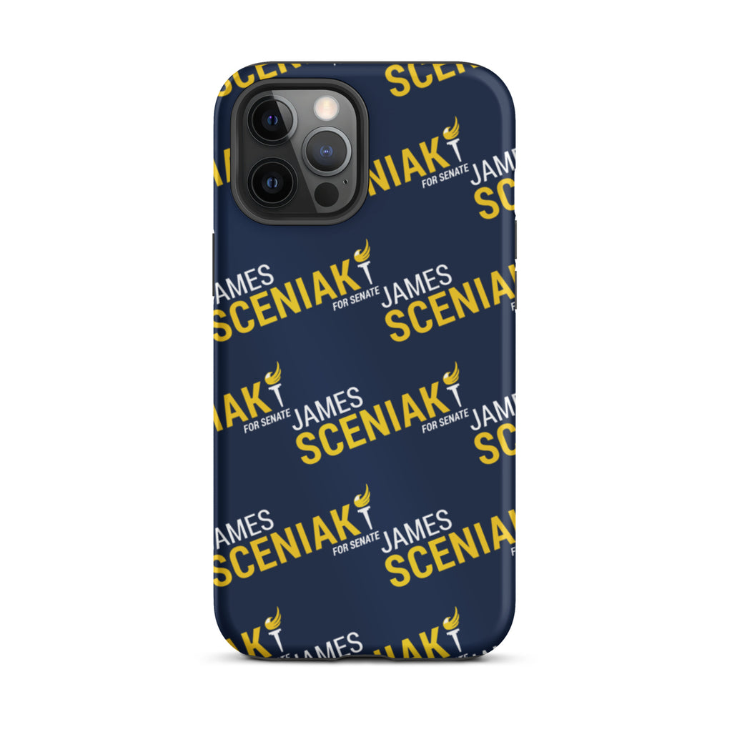 James Sceniak for Senate Tough iPhone case - Proud Libertarian - Sceniak for Senate