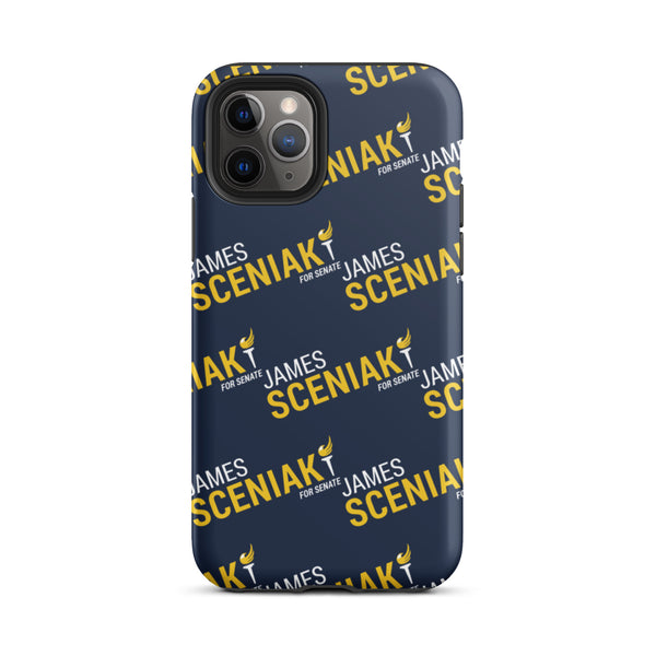 James Sceniak for Senate Tough iPhone case - Proud Libertarian - Sceniak for Senate