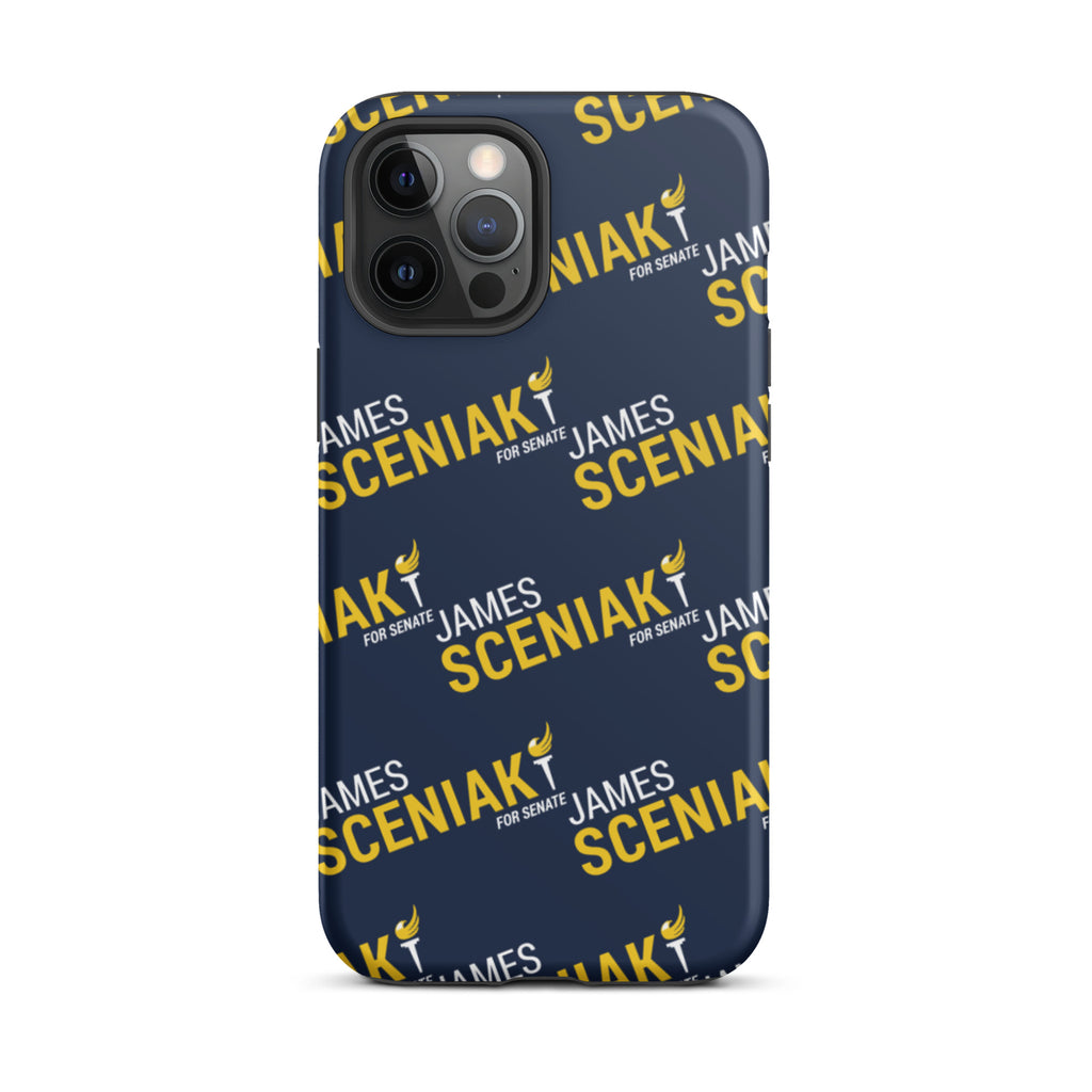 James Sceniak for Senate Tough iPhone case - Proud Libertarian - Sceniak for Senate