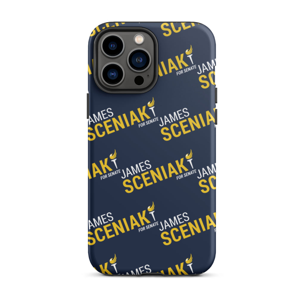 James Sceniak for Senate Tough iPhone case - Proud Libertarian - Sceniak for Senate