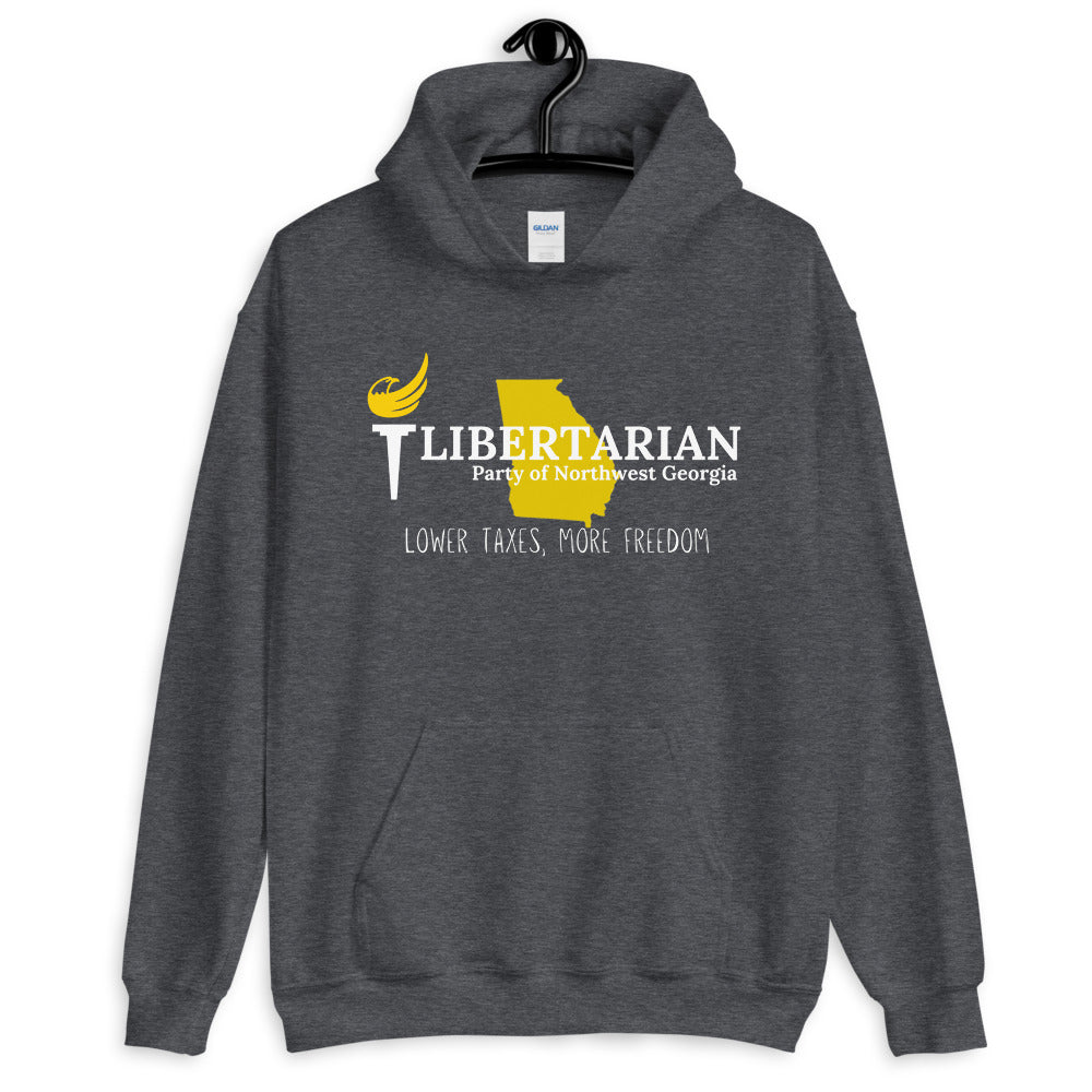 Libertarian Party of Northwest Georgia Unisex Hoodie - Proud Libertarian - Libertarian Party of Georgia