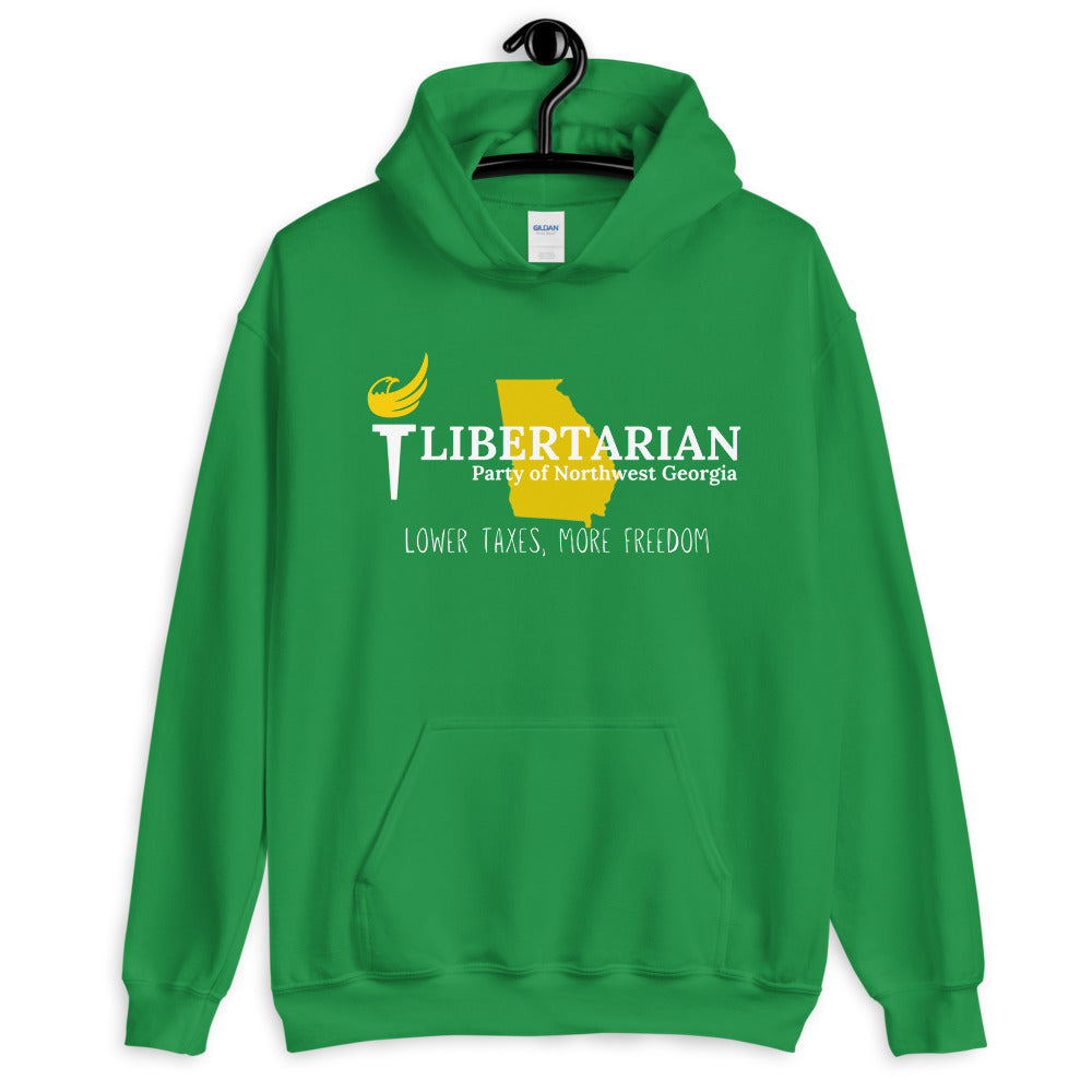 Libertarian Party of Northwest Georgia Unisex Hoodie - Proud Libertarian - Libertarian Party of Georgia