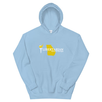 Libertarian Party of Georgia Unisex Hoodie - Proud Libertarian - Libertarian Party of Georgia