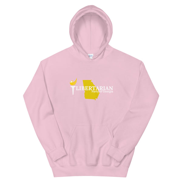 Libertarian Party of Georgia Unisex Hoodie - Proud Libertarian - Libertarian Party of Georgia