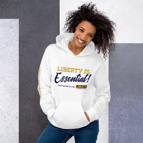 Liberty is Essential! Unisex Hoodie - Proud Libertarian - Liberty is Essential