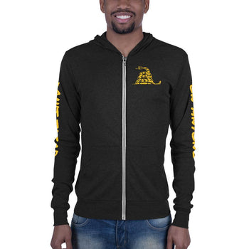 Don't Tread on Anyone Unisex zip hoodie - Proud Libertarian - Proud Libertarian