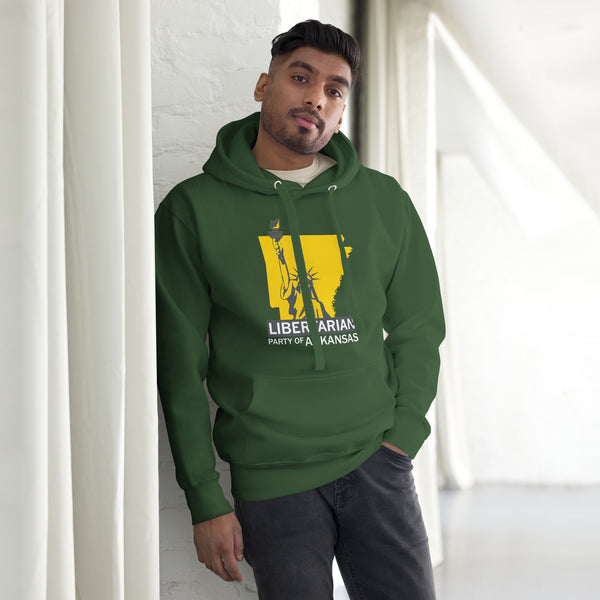 Libertarian Party of Arkansas Unisex Hoodie - Proud Libertarian - Libertarian Party of Arkansas