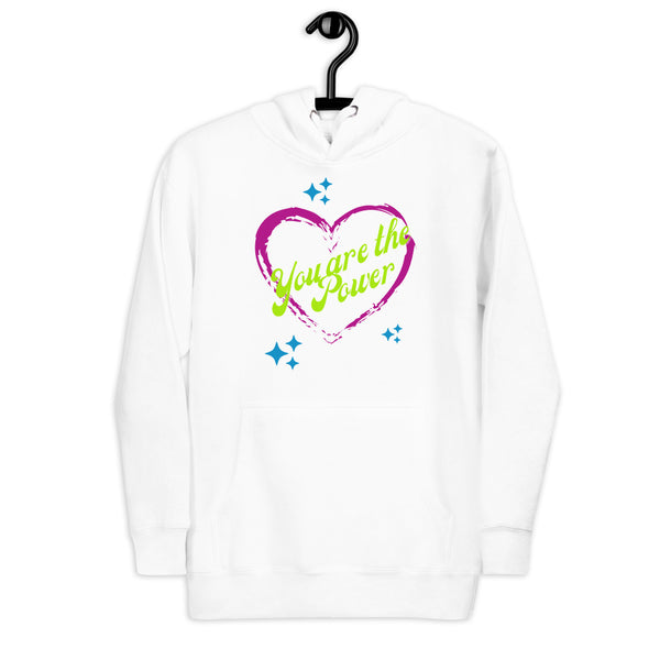 You Are the Power Valentine's Hoodie - Proud Libertarian - You Are the Power