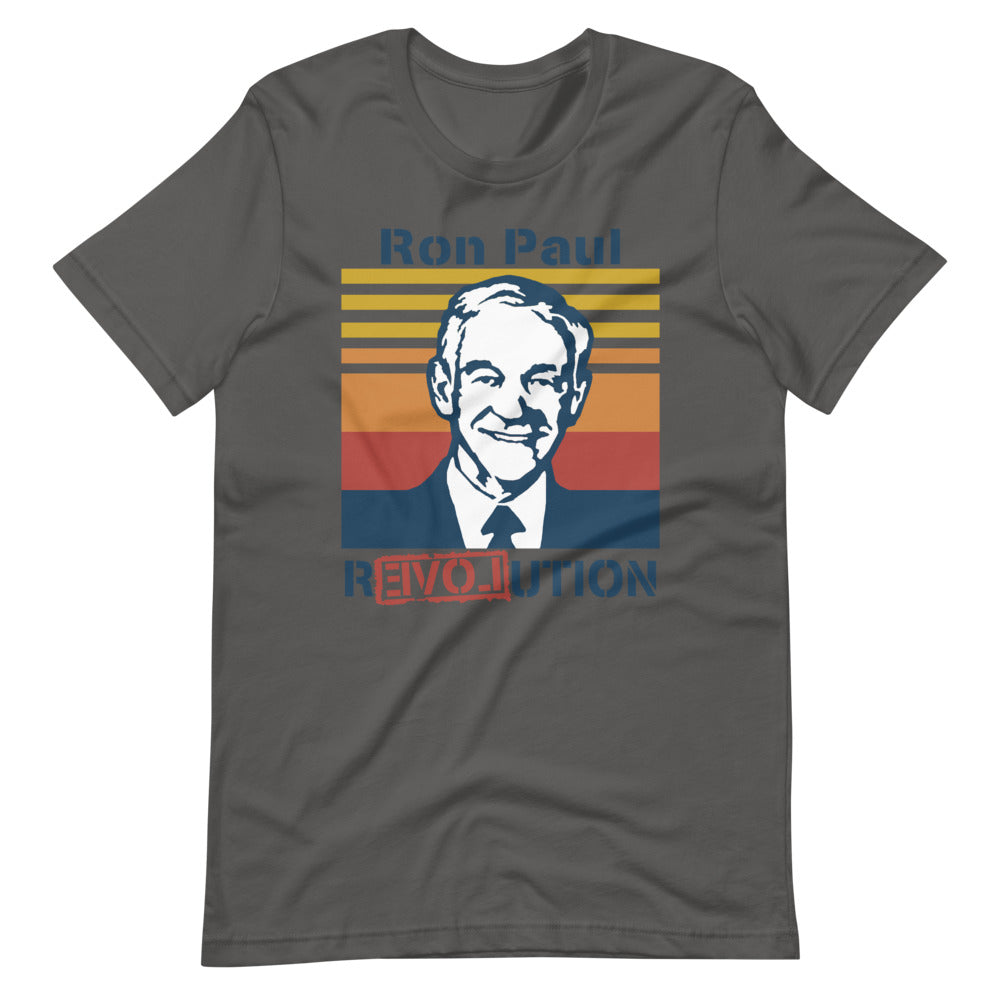 Ron Paul Revolution Short-Sleeve Unisex T-Shirt - Proud Libertarian - Libertarian Frontier