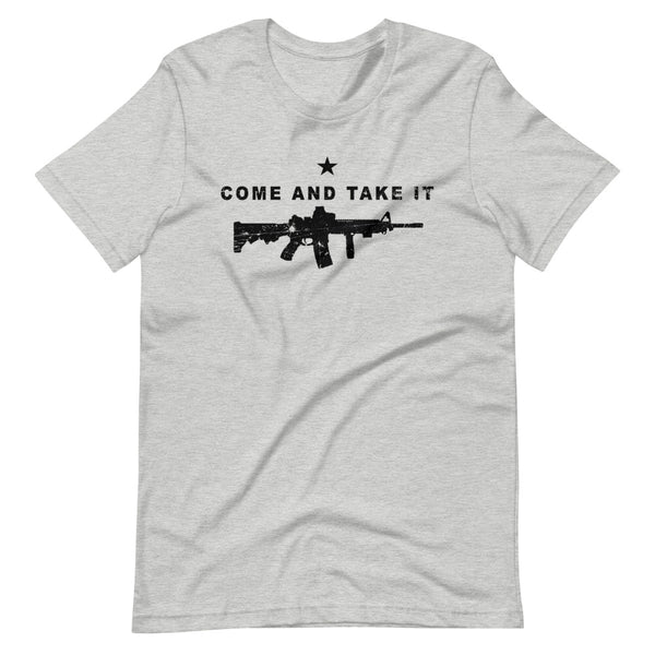 Come and Take it Short-Sleeve Unisex T-Shirt - Proud Libertarian - Libertarian Frontier