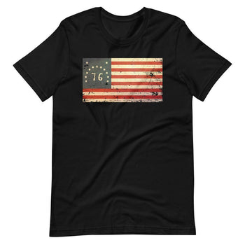 Bennington Vintage Short-Sleeve Unisex T-Shirt - Proud Libertarian - Libertarian Frontier