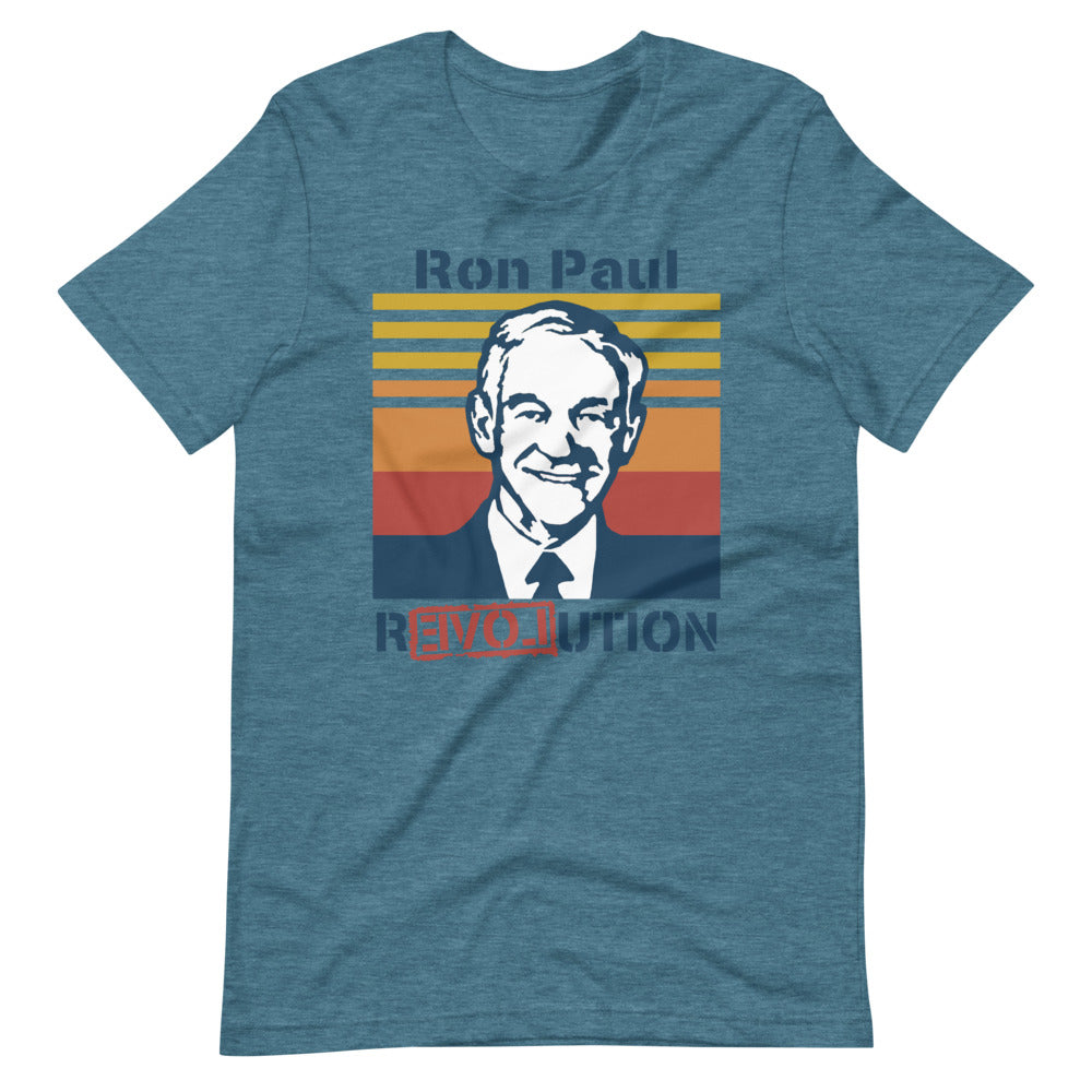 Ron Paul Revolution Short-Sleeve Unisex T-Shirt - Proud Libertarian - Libertarian Frontier