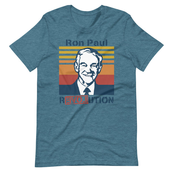 Ron Paul Revolution Short-Sleeve Unisex T-Shirt - Proud Libertarian - Libertarian Frontier