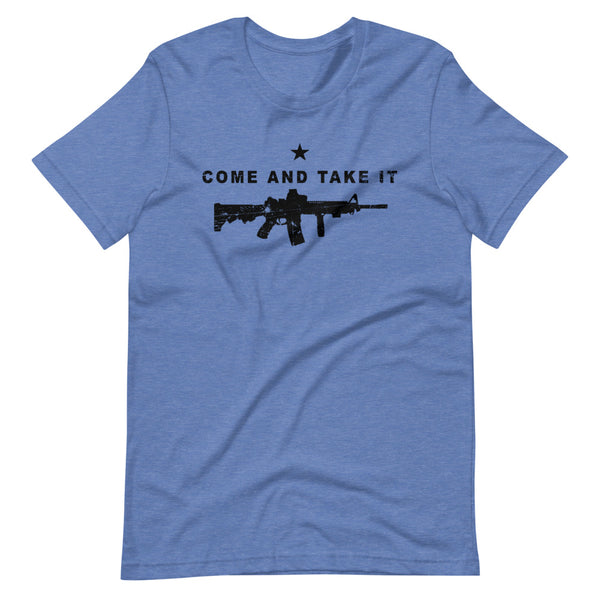 Come and Take it Short-Sleeve Unisex T-Shirt - Proud Libertarian - Libertarian Frontier